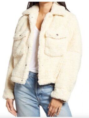Free People We the Free Teddy Swing Jacket XL
